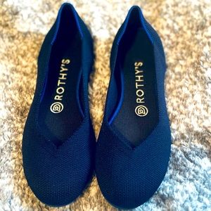 Rothy’s Navy Blue Flats